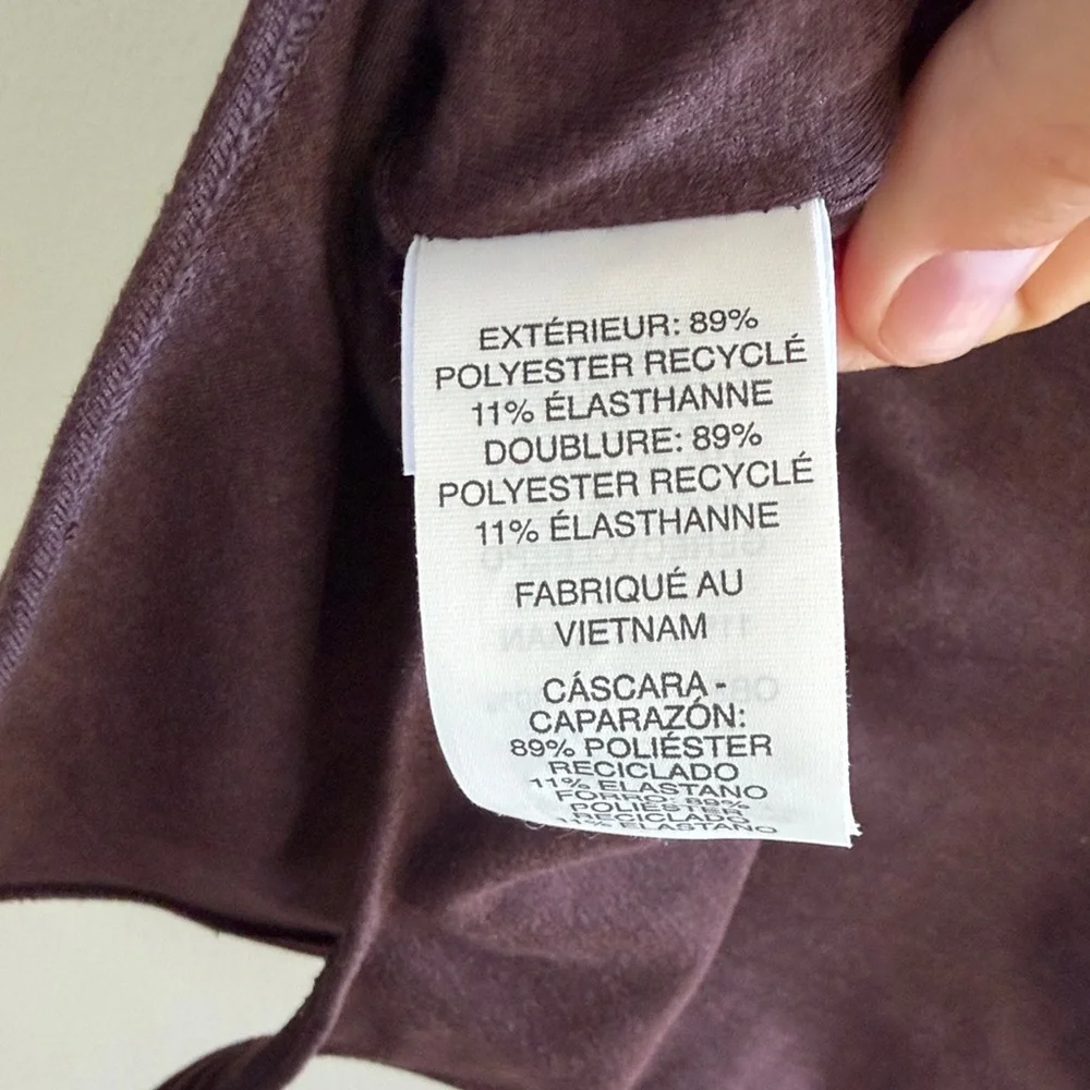 Vuori Halo Essential Bodysuit — Java Heather - Picture 3 of 8
